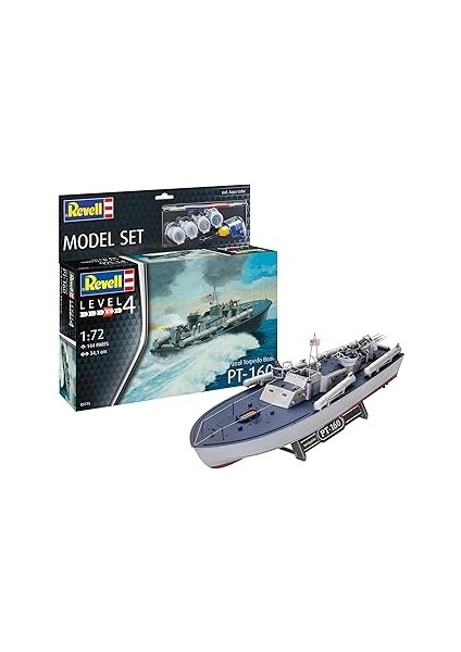 Revell, M.set Patrol Torpedo Bot PT-160, Bot, Oyuncak