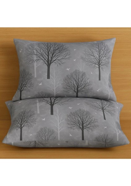 Desenli Pamuklu Yastık Kılıfı 2 Adet 50 x 70CM