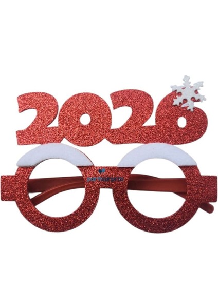 Yılbaşı Partisi 2026 Renkli Gözlük Seti 3'lü, Eğlenceli ve Şık Tasarım modelleri