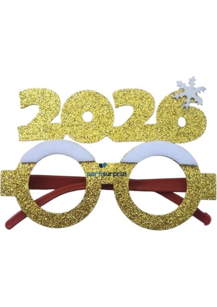 Yılbaşı Partisi 2026 Renkli Gözlük Seti 3'lü, Eğlenceli ve Şık Tasarım indirimleri