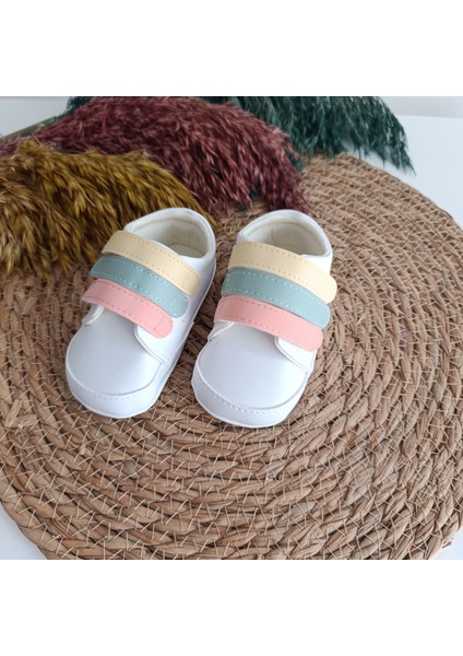 Kız Premıum 7378 Üç Bantlı Ilk Adım Patik Ayakkabı 17-18-19 No fiyatları