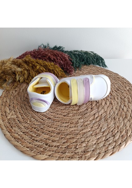 Kız Premıum 7378 Üç Bantlı Ilk Adım Patik Ayakkabı 17-18-19 No modelleri