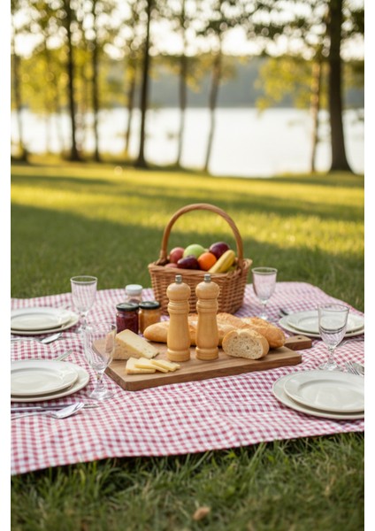 Ahşap Tuzluk Biberlik Değirmen Seti – 16 cm (2’li) fiyatları