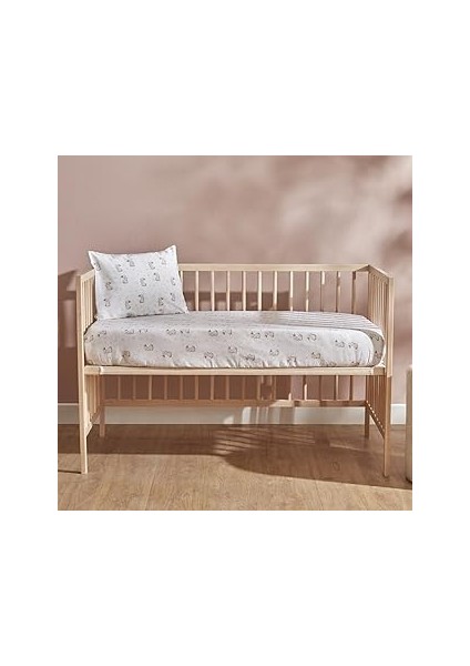 Bebek Rabbit Yastık Çarşaf Set