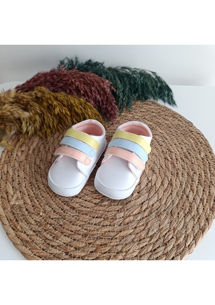 Kız Premıum 7378 Üç Bantlı Ilk Adım Patik Ayakkabı 17-18-19 No fiyatları