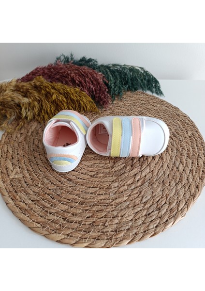 Kız Premıum 7378 Üç Bantlı Ilk Adım Patik Ayakkabı 17-18-19 No modelleri