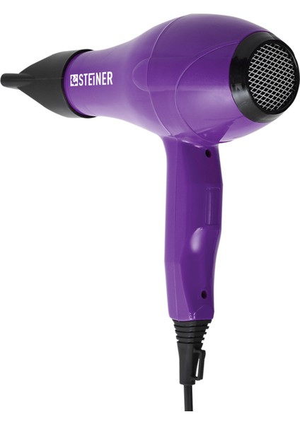 3600 Watt Profesyonel Saç Kurutma Makinesi Fön Makinesi Ac Motor MS-9001 Mor + 2 Adet Başlık indirimleri