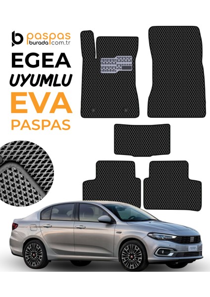 Egea Uyumlu Hücreli Premium Eva Paspas Seti