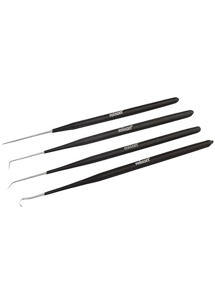 Rolson 59134 4 Pc Spring Hook And Pick Set