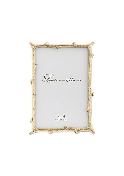 4x6 Metal Picture Frame With Branch