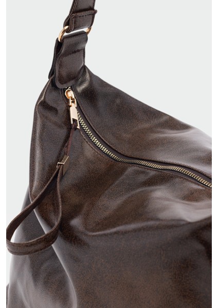 Ilu Bags Salaş Kahve Omuz Çantası