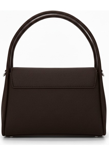 Mini Kadın Çantası | Yonca Metal Detaylı Kapaklı Model | El, Omuz ve Çapraz Askılı Çok Fonksiyonlu fırsatları