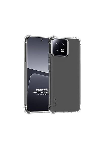 Microsonic 13 Için Kılıf Shock Absorbing Şeffaf [mi 13 ile Uyumlu Kılıf - Şeffaf]