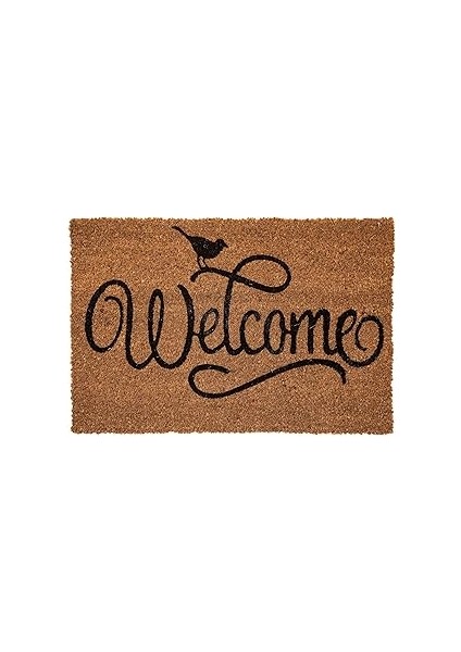 Welcome With Crow Kapı Paspası 40X60