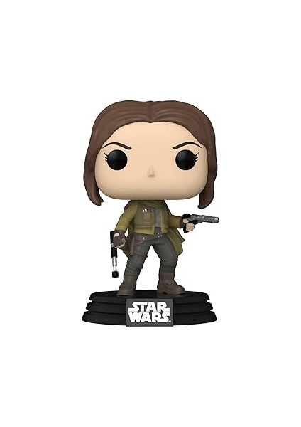 Pop Star Wars: Galaksinin Gücü Jyn Erso, Renkli, BOYU(66344) Oyuncak Figür