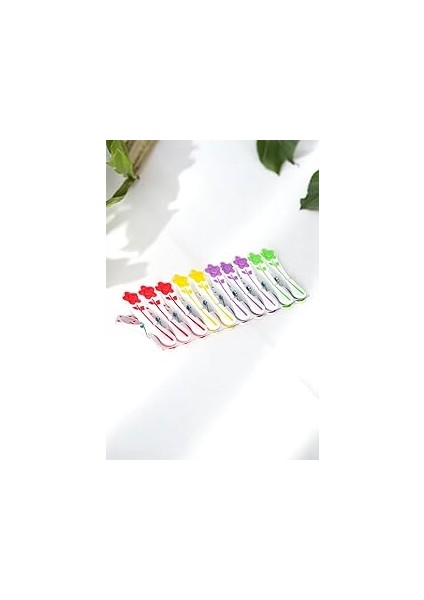 New-Max Papatya Desenli Silikon Mandal, Beyaz, 30 Adet