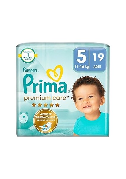Bebek Bezi Care 5 Numara 19 Adet