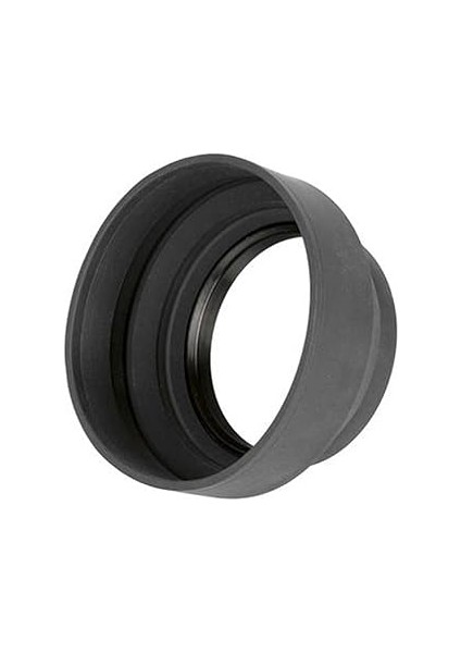 72MM Üç Kademeli Kauçuk Parasoley, Hood