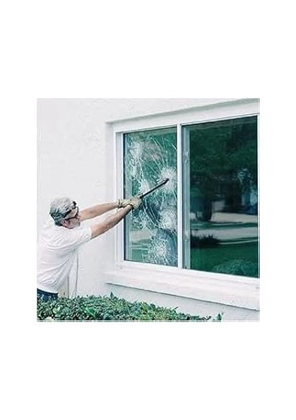 Güvenlik Şeffaf Cam Filmi Kırılmaz 2 Mil (50 cm x 1 Metre) (50 cm x 3 Metre)