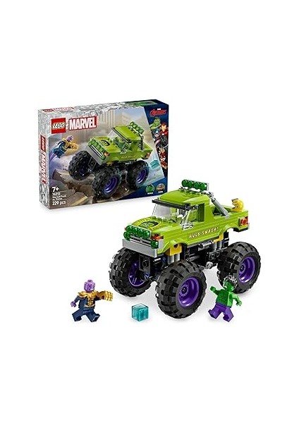 ǀ Hulk Kamyonu, Thanos'a Karşı 76312-7 Yaş ve Üzeri Çocuklar Için Süper Kahraman Içeren