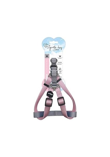 M-Pets Gentle Dog Triangle Göğüs Tasması Pink M