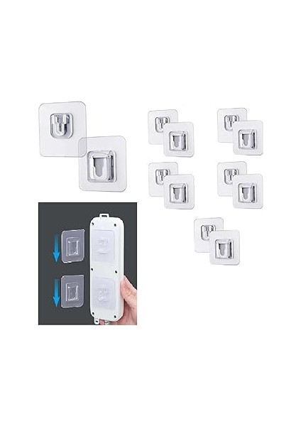 Tarix Geçmeli Klips Eşya Sabitleme Askısı 5 Set