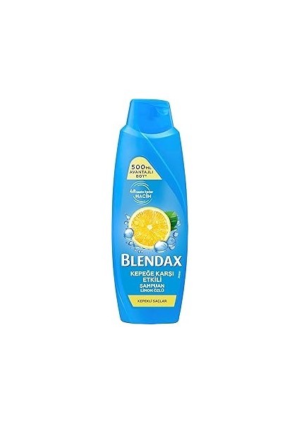Blendax Kepeğe Karşı Etkili Limon Özlü Şampuan, 500 ml