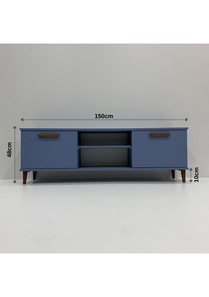 Zeta Tv Ünitesi Veya Sehpa Renk Ege Mavi fiyatları