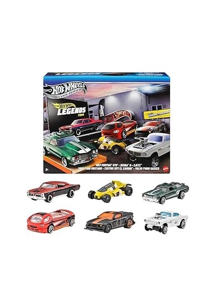 Hot Wheels Legends Serisi 6 Lı Özel Paket Arabalar JBY78