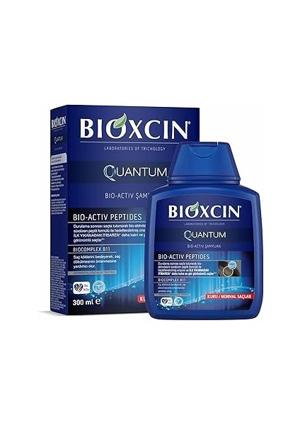 Bi̇oxci̇n Quantum Şampuan 300 ml Kuru ve Normal 1 Paket