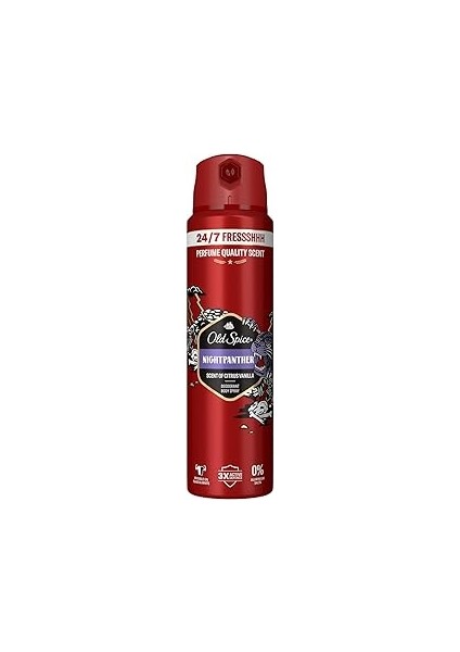 Old Spice Night Panther Erkek Sprey Vücut Deodorantı 150 ml