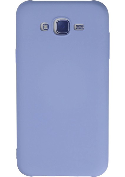 J7 Kılıf Nano Içi Kadife Silikon - Lila