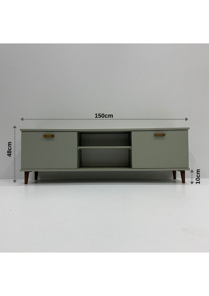 Zeta Tv Ünitesi Veya Sehpası Renk Kül Yeşili fiyatları
