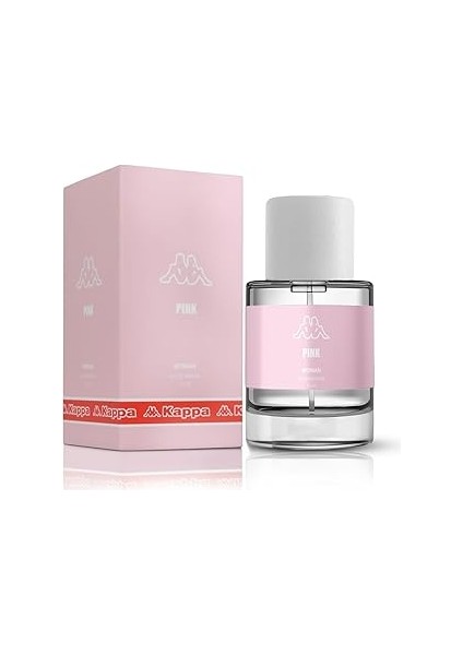 Kappa Pink Woman Eau De Parfum, 55 Ml, Okaliptus, Portakal, Ylang ve Misk Notaları.
