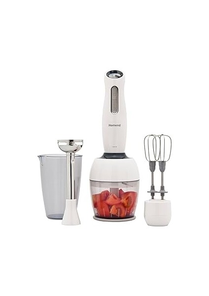 Handmaid 1907H Blender Set Krem Gri