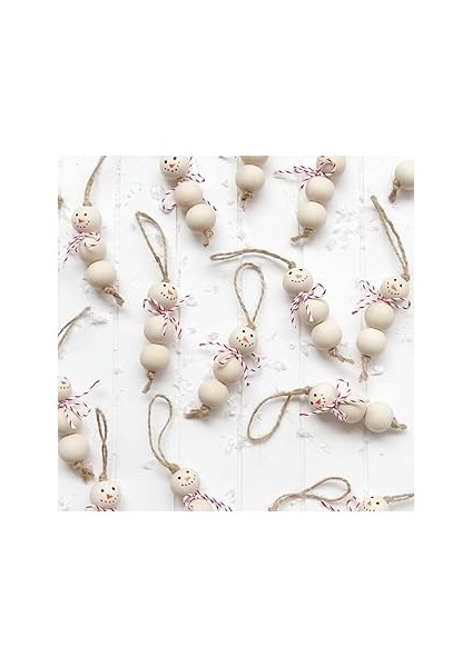 Kardan Adam Yılbaşı Süsü 10 Adet