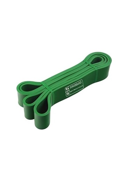 Powerband Direnç Lastiği ve Egzersiz Bandı Yeşil Heavy 22.6 kg – 56.6 kg - Dayanıklı ve Çok Amaçlı