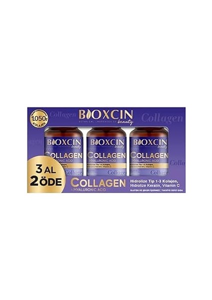 Beauty Collagen 30 Tablet - Tip1 Tip 3 Hidrolize Kolajen 3 Al 2 Öde