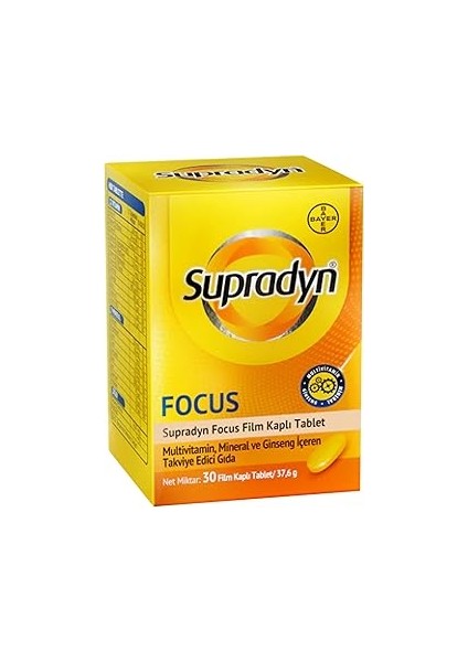 Supradyn Focus 30 Tablet