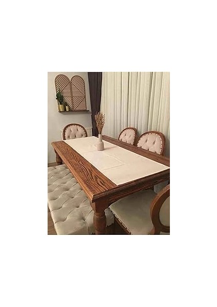 Viemso Naturel Keten Otantik Runner 40X200