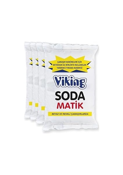 Viking Toz Soda Matik 500 gr 4 Adet