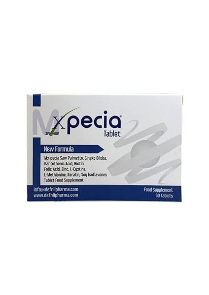 Xpecia Men Original-Vitaminler Biotin Saw Palmetto Saç Dökülmesi Engelleyici Dht Saç Büyümesi, 1 x