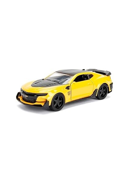 Jada, 253112001, Bumblebee Oyuncak Araba, Die-Cast( Metal ), 1:32 Ölçek, Açılabilir Ka