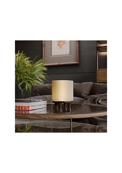 Deco Fabrica Mocha Formlu Masa Lambası – Minimalist Dekoratif Abajur | Kahve Köşesi ve Mutfa