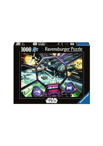 Ravensburger, 1000P Puzzle Star Wars: Tie Fighter Kokpiti, Yetişkin Puzzle