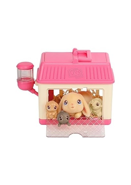 Little Live Pets - Mama Surprise Minis. Feed And Nurture A Lil' Bunny Inside Their Hutch So She Can