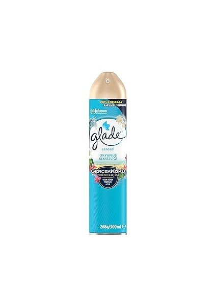 Glade Aerosol Okyanus Sessizliği Oda Kokusu 300 ml (1 x 300 Ml)