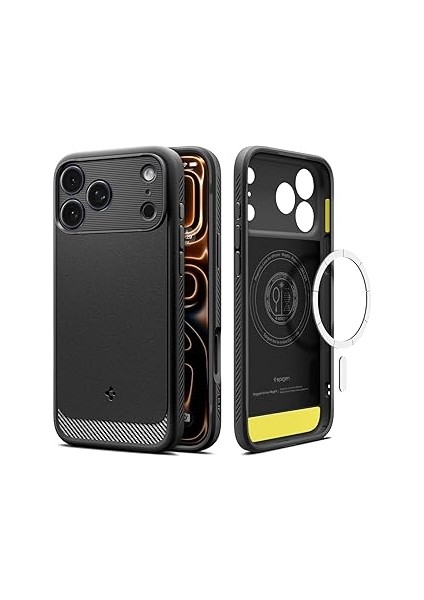 Spigen 17 ile Uyumlu Ekstra Dayanıklı Kılıf Rugged Armor Hava Kanalı Teknolo