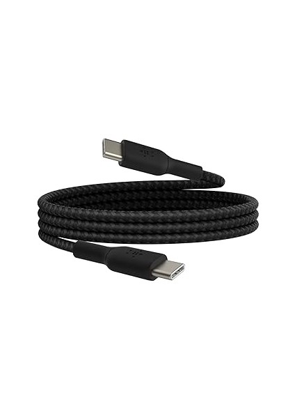 Belkin Boost Charge Örgülü Usb-C, Hızlı Şarj Cihazı, Usb-C Şarj Kablosu, 16, 15, Gal