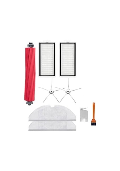 Profimar Q7/ Q7+/ Q7MAX/ Q7 Max+ Robot Süpürge Modelleri ile Uyumlu 9 Parça Set